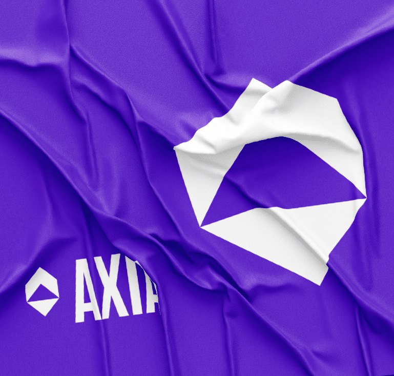 Purple AXIA flag